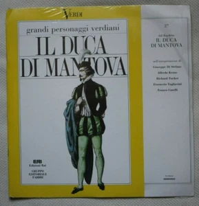 VERDI I Grandi Personaggi Verdiani IL Duca Di Mantova vol. 27 LP Vinile CORELLI - Imagen 1 de 2