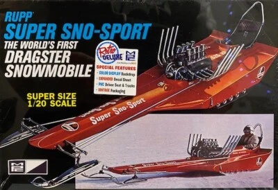 Rupp Super Sno-Sport The World's First Dragster Snowmobile 1/20 - Image 1 of 4