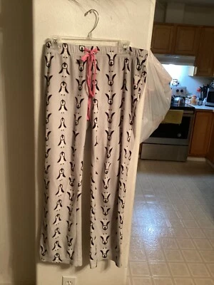 Flirtitude - Pantalones de pijama polar Pingüino - Talla L Foto 1 de 2
