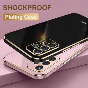For Samsung Galaxy A12 A22 A32 A52 A71 Slim Shockproof Plating Soft Case Cover - Picture 1 of 19