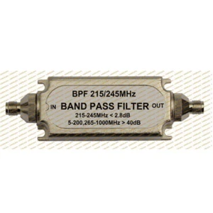 SMA Connector Band Pass Bandpass Filter BPF215-245MHz 50ohms for Air Band - Zdjęcie 1 z 1