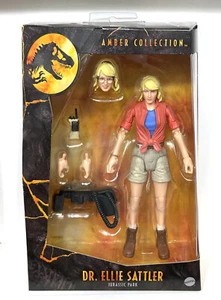Mattel Jurassic Park Amber Collection Dr. Ellie Sattler (GWP82) (NISB) - Picture 1 of 3
