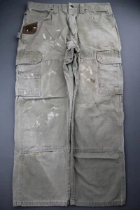 Para hombre Wrangler Riggs Ropa de trabajo Carpintero Pantalones de carga Ripstop Talla 36x30 (Msr 36x28) - Imagen 1 de 10