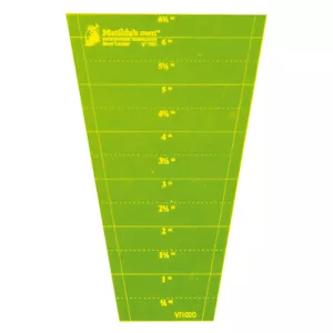 Quilting Patchwork Sewing Template Short Tumbler 6.5 Inch - Picture 1 of 1