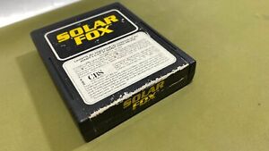 Solar Fox Atari 2600 CBS Game Cartridge