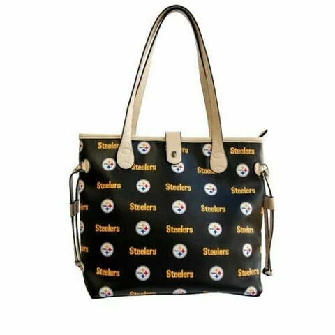 PITTSBURGH STEELERS TOTE PURSE HAND BAG Cover