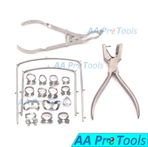 Rubber Dam Starter Kit of 18 Pcs with Frame Punch Clamps DN-592 - Picture 1 of 2