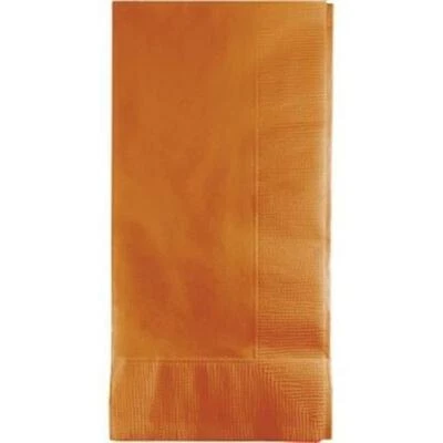 CREATIVE CONVERTING Pumpkin Spice Dinner Paper Napkins 50 Per Pack Tableware Decorations Supplies