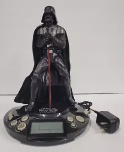 Radio sveglia 2011 Star Wars Darth Vader TESTATA Jazwares. Inc. 12 in figurina - Foto 1 di 17