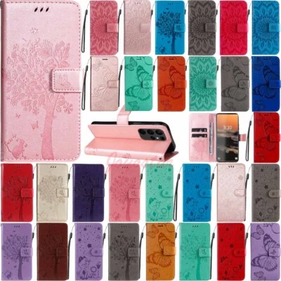 For Samsung Galaxy S23 Ultra S22 Plus S23 Wallet Card Holder Leather Case Cover - Image 1 of 4