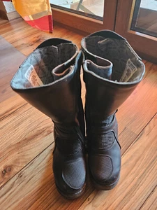 Daytona Lady Pilot GTX Motorradstiefel Gr. 37 GoreTex + Leder + Fersenerhöhung - Bild 1 von 6