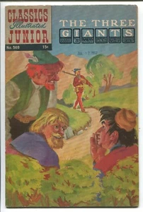 CLÁSICOS ILUSTRADOS JUNIOR #569 - LOS TRES GIGANTES - HRN 575 - Imagen 1 de 2