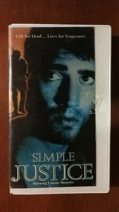 SIMPLE JUSTICE (VHS) CAESAR ROMERO  - Picture 1 of 2