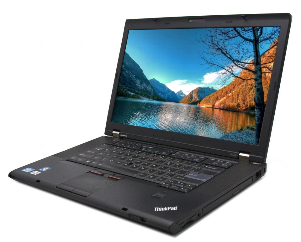 Renewed Lenovo Thinkpad W520 Mobile Work Station i7-2670QM 8GB RAM 500GB SSD ... - Image 1 of 1