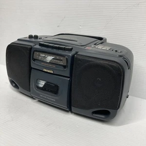 AIWA BOOMBOX CSD EX 120 CD CASSETTE AM/FM RADIO STÉRÉO RÉTRO VINTAGE - Photo 1/14