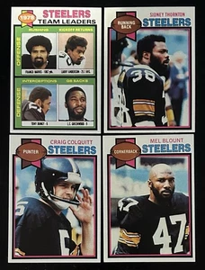 Pittsburgh Steelers 1979 Topps Lot of 4 NM-MT OR BETTER Pack Fresh Beautiful - Bild 1 von 2