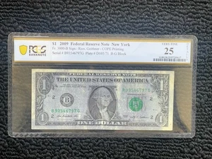 $1 2009 COPE PRINTING- STAINED  PCGS 25 - Picture 1 of 4
