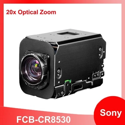 SONY FCB-CR8530 HD 20x Optical Zoom Color Camera Block Super Resolution Zoom - Image 1 of 4