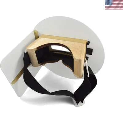 Wendy's белый блин сварочный капюшон с регулируемым ремнем - современное защитное снаряжение - Изображение 1 из 2