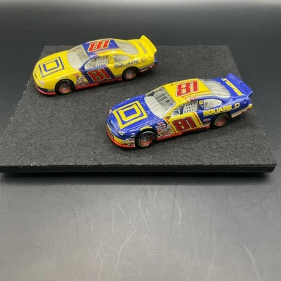 2 #81 Kenny Wallace Square D 1998 1/64 NASCAR Hasbro Diecast Cars - Image 1 of 3