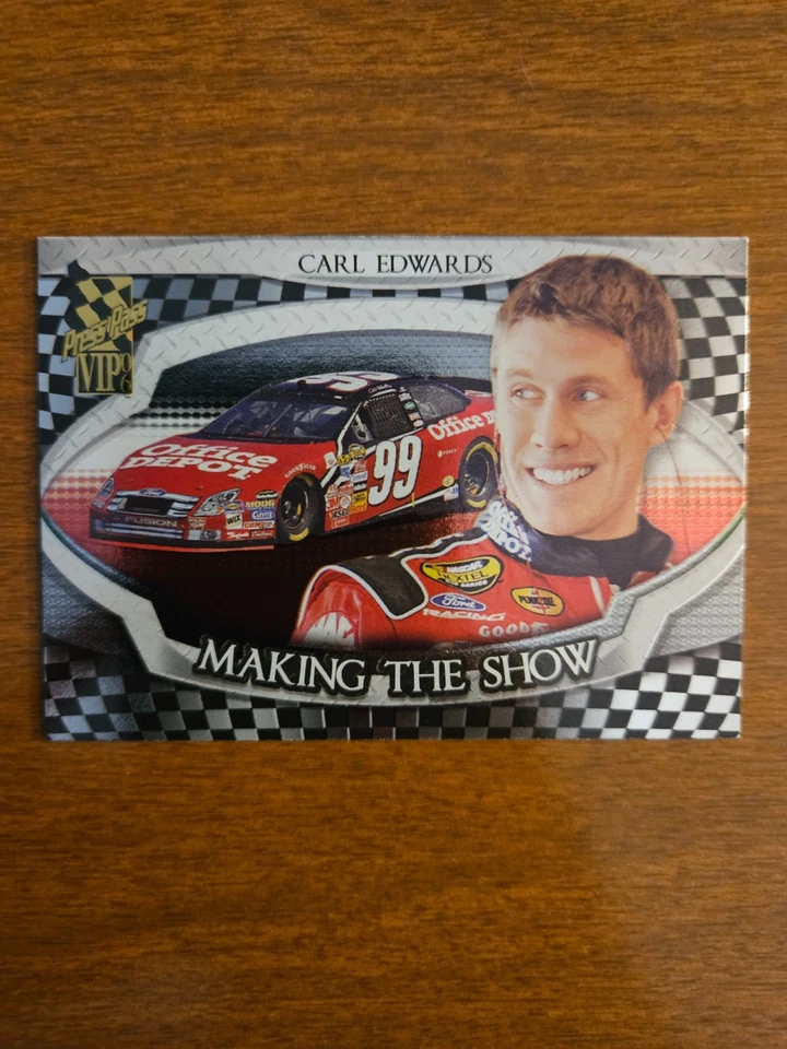 2006 Press Pass VIP Making The Show Carl Edwards Card#MS 11/25 - Image 1 of 1