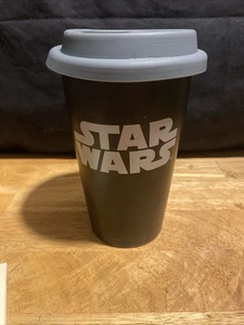 Star Wars™ 2013 Retired Ceramic Imperial Travel Mug Black with Lid - Bild 1 von 5
