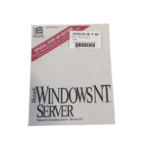 Microsoft Windows NT Server 3.51 Special Step Up Edition New Sealed - Picture 1 of 6