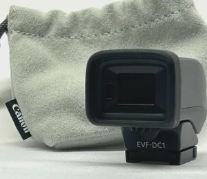 Visor electrónico Canon EVF-DC1 para EOS M3 M6 G1X G3X [como nuevo] negro con bolsa - Imagen 1 de 11