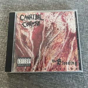 Cannibal Corpse The Bleeding - Case/Insert Only NO CD! Metal Blade - Censored - Picture 1 of 4