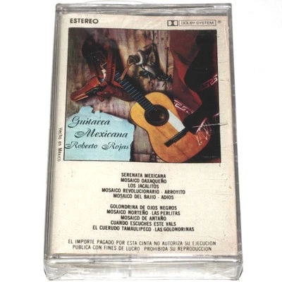 Roberto Rojas - Guitarra Mexicana (Cassette Tape) CST 001 NUEVO NEW SEALED - Image 1 of 4