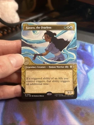 1x  Katara, the Fearless (Showcase) (R) NM Avatar: The Last Airbender MTG - Image 1 of 2