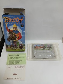 Classic Road Super Famicom SFC Japan Box Included No Manual Tested Working Rare