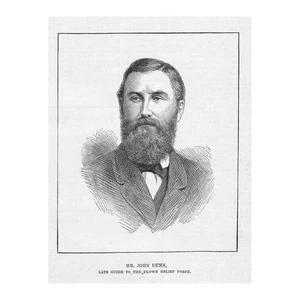 ZULU WAR John Lunn Guide to the Eshowe Relief Force - Antique Print 1879 - Picture 1 of 1