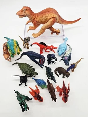 lote mixto de 20 figuras juguetes dinosaurios y animales vintage años 80 - 2000 Foto 1 de 4