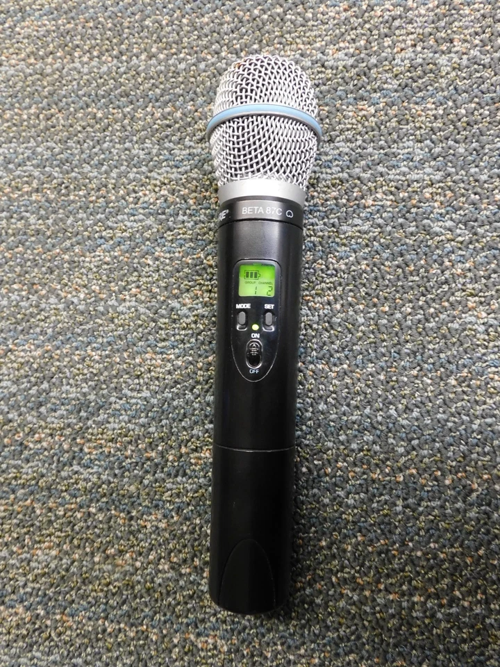 Shure BETA 87A Wireless Microphone Model ULX2-J1 554-590 MHz - Image 1 of 1
