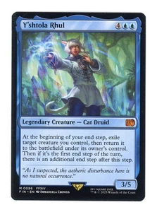 Y'shtola Rhul M 0086 Regular - Final Fantasy Magic the Gathering MTG Eng Card NM - Picture 1 of 2