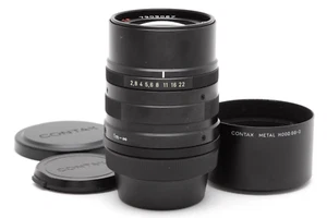 Contax G 90mm f2.8 Sonnar T* Lens (Black) with Hood #45702 - Picture 1 of 12