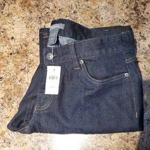 Pantalones de mezclilla elásticos Ann Taylor azul oscuro calce curvilíneo para mujer talla 10 nuevos con etiquetas  - Imagen 1 de 8