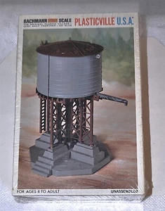 PLASTICVILLE BACHMANN 1916 WATER TANK KIT- 0-S SCALE NEW SEALED SURPLUS - Picture 1 of 2