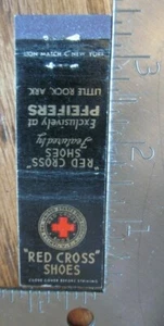 LITTLE ROCK, ARKANSAS: ZAPATOS CRUZ ROJA PIFERS (1934-43 MIDGET MATCHBOOK) -F18 - Imagen 1 de 2