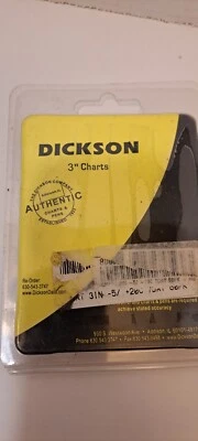 Dickson C318 Chart,3 In,+20 To +50 C,7 Day,Pk60 - Image 1 of 3