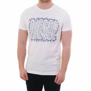 Camiseta DIESEL Para Hombre Diego SL Mangas Cortas Cuello Redondo Calce Regular Camisetas de Verano - Imagen 1 de 14
