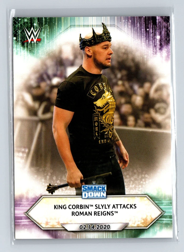 Wrestling sports topps #18 King Corbin - Image 1 of 2