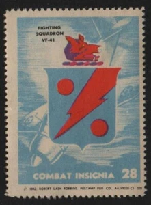 Estampilla de escuadrón de combate de insignia de combate de Disney en muy buen estado-41 - Imagen 1 de 1
