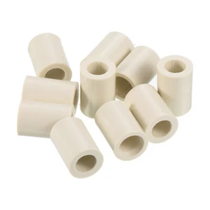 10Pcs 13x19mm Pool Cue Ferrules Billiard Cue Slip on Stick Tip Replacement White - Picture 1 of 5
