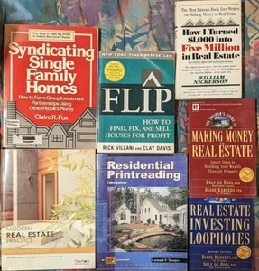 Lot of 7 Real Estate books Modern Practice Nickerson deRoos Syndicating - Picture 1 of 8