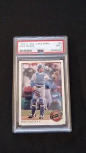 1993 O Pee Chee Premier Mike Piazza PSA 9 Mint - Picture 1 of 2