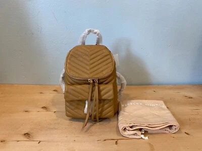 Mochila Rebecca Minkoff Edie nueva con etiquetas, cuero tostado fresco Foto 1 de 4