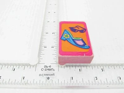 Fancy Vacation Sandals Summer Sunglasses Shades Rubber Stamp - Stamp Set C18 - Image 1 of 4