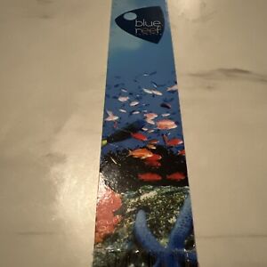 Leather Bookmark Blue Reef Aquarium